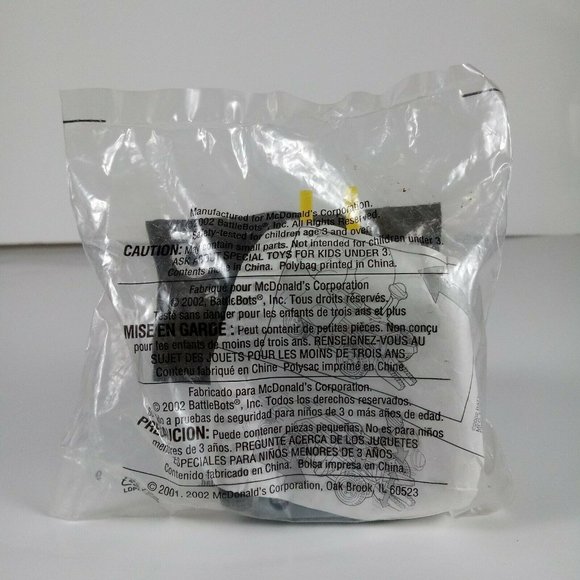 Battlebots McDonalds Happy Meal Toy - - Picture 6 of 9
